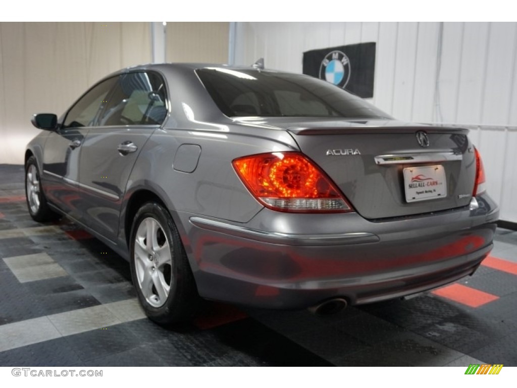 2006 RL 3.5 AWD Sedan - Lakeshore Silver Metallic / Ebony photo #10
