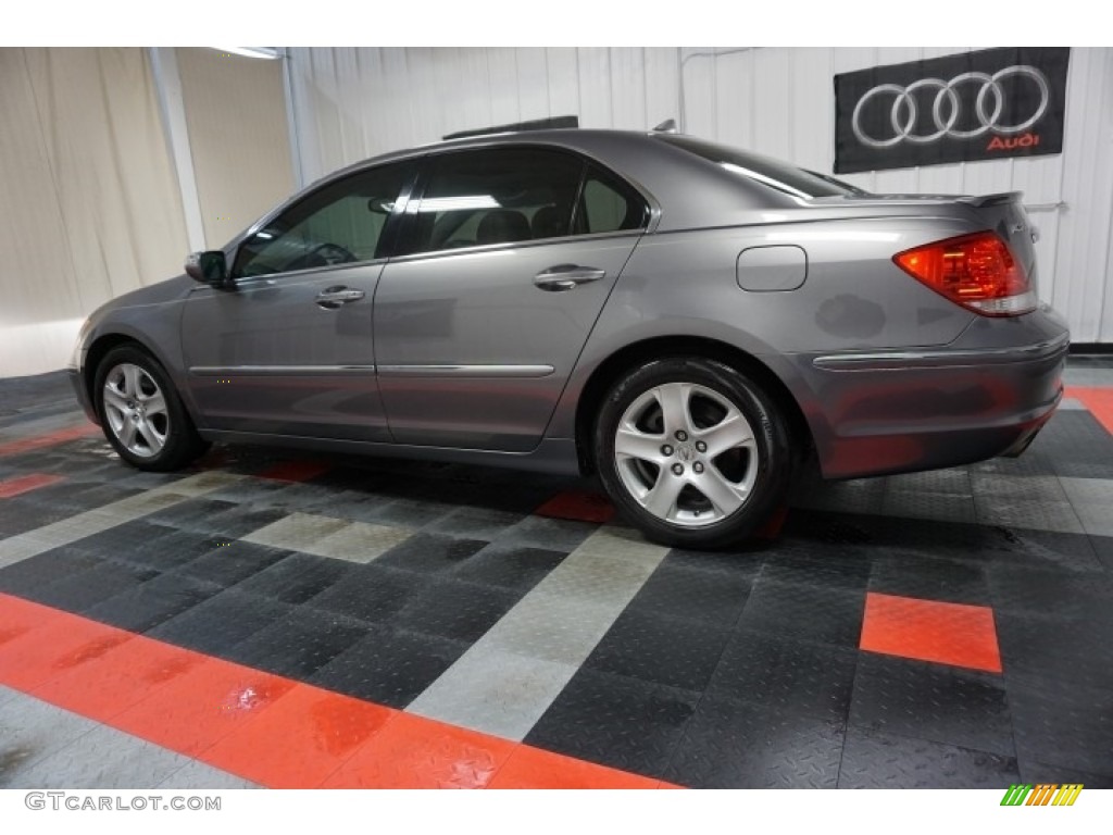 2006 RL 3.5 AWD Sedan - Lakeshore Silver Metallic / Ebony photo #11