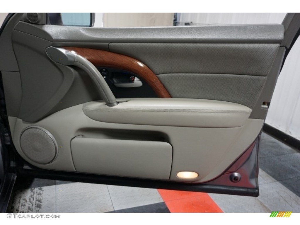 2006 RL 3.5 AWD Sedan - Lakeshore Silver Metallic / Ebony photo #18