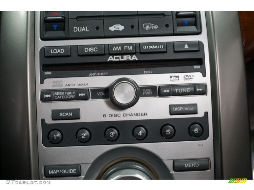 2006 RL 3.5 AWD Sedan - Lakeshore Silver Metallic / Ebony photo #45