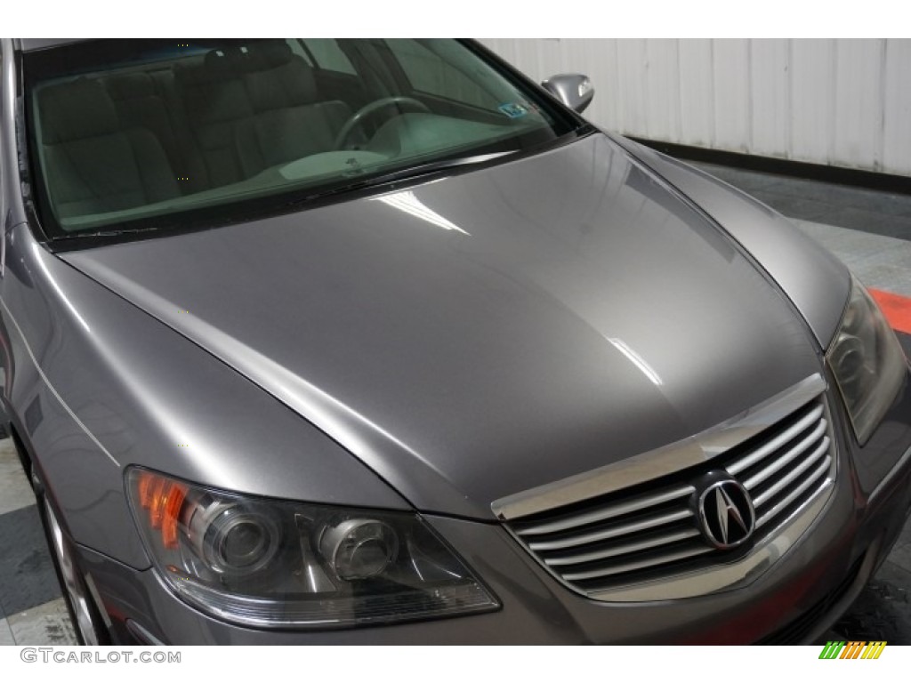 2006 RL 3.5 AWD Sedan - Lakeshore Silver Metallic / Ebony photo #66