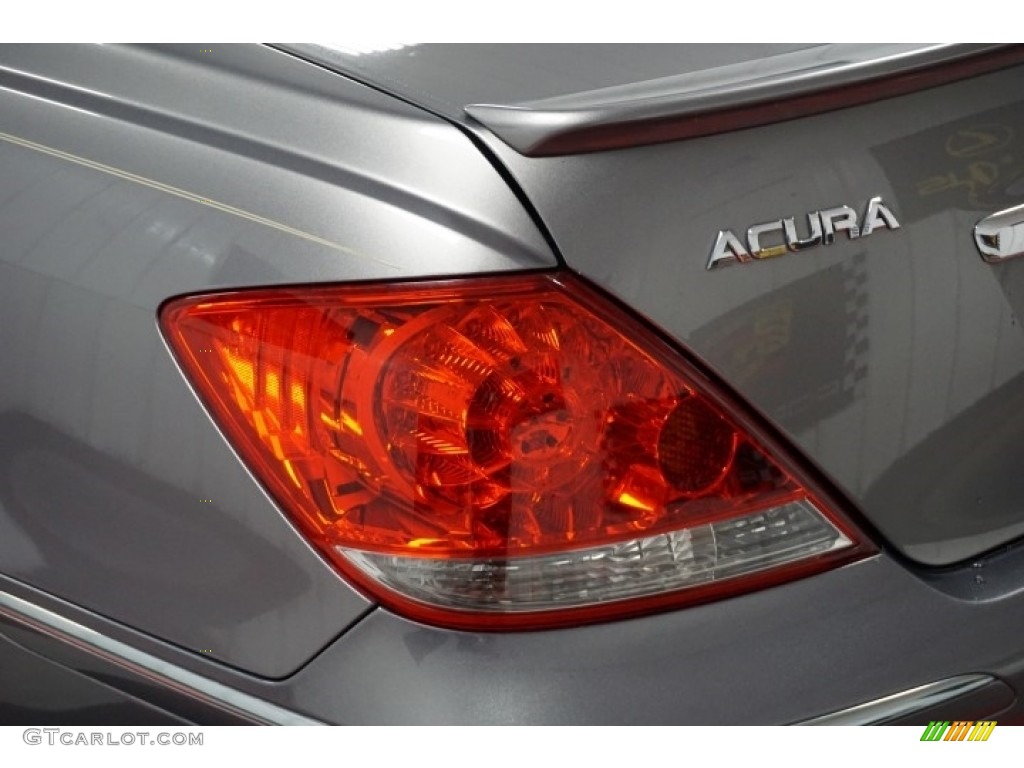 2006 RL 3.5 AWD Sedan - Lakeshore Silver Metallic / Ebony photo #78