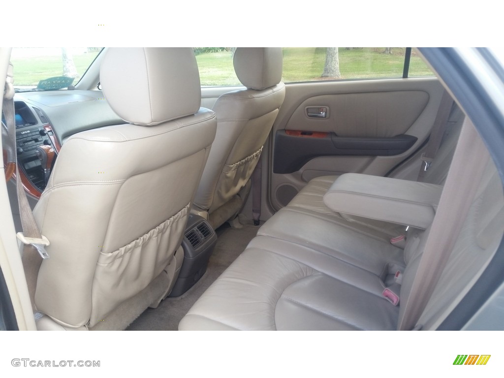 2001 RX 300 - Mineral Green Metallic / Ivory photo #14