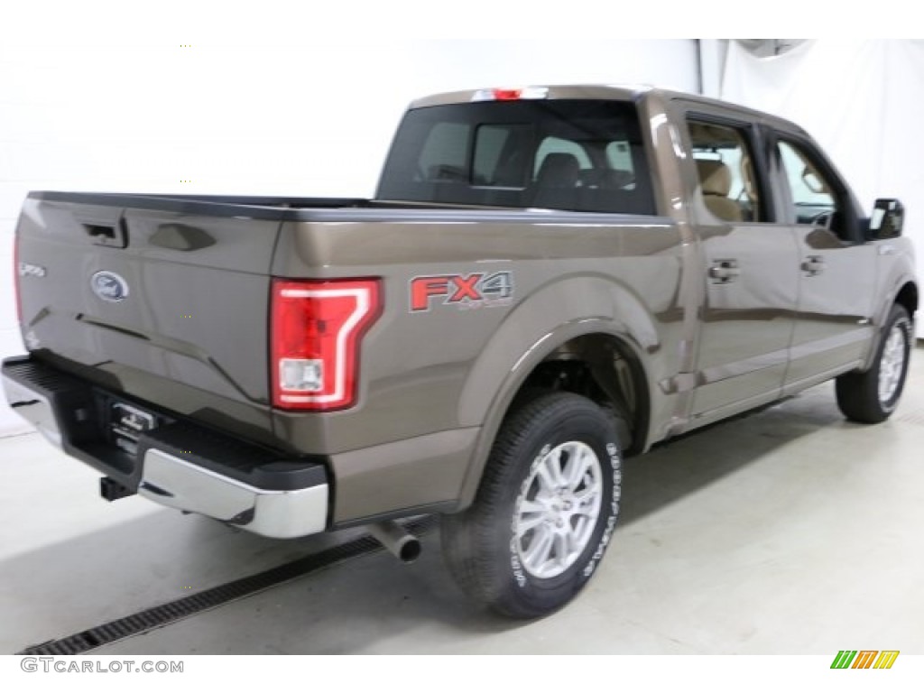 2016 F150 Lariat SuperCrew 4x4 - Caribou / Medium Light Camel photo #4