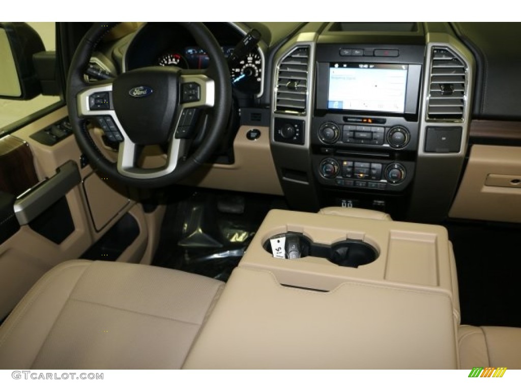 2016 F150 Lariat SuperCrew 4x4 - Caribou / Medium Light Camel photo #8