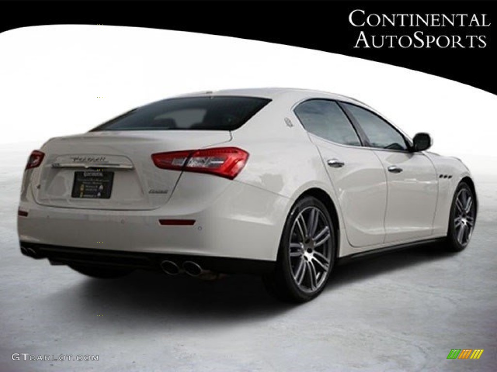 2014 Ghibli S Q4 - Bianco (White) / Cuoio photo #3