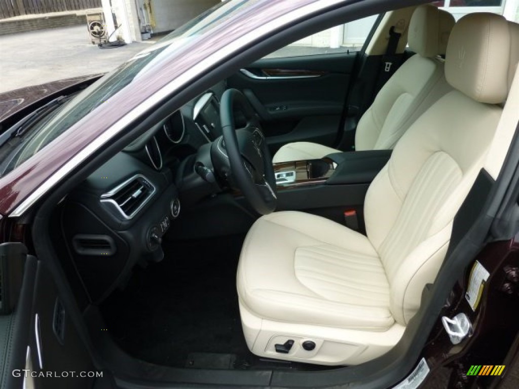 2014 Ghibli S Q4 - Rosso Folgore (Dark Red) / Sabbia photo #6