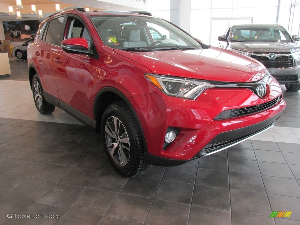 Barcelona Red Metallic 2016 Toyota RAV4 XLE Exterior Photo #111564685