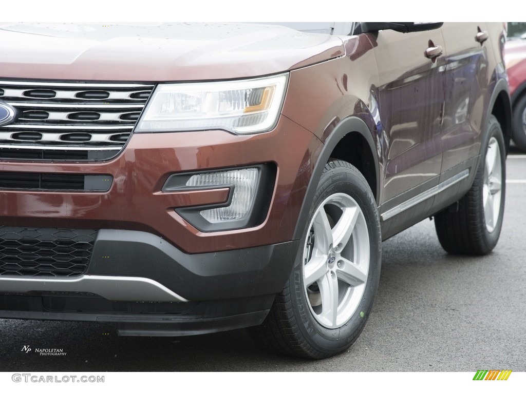 2016 Explorer XLT 4WD - Bronze Fire Metallic / Ebony Black photo #2