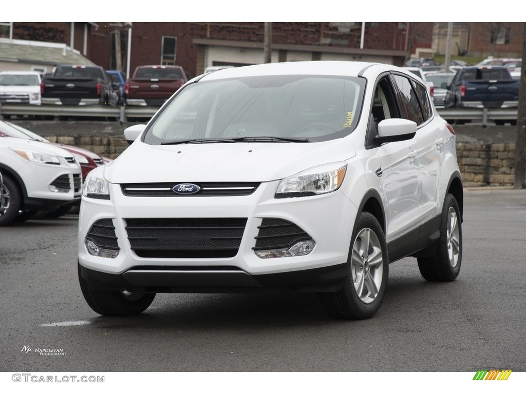 2016 Escape SE 4WD - Oxford White / Medium Light Stone photo #1