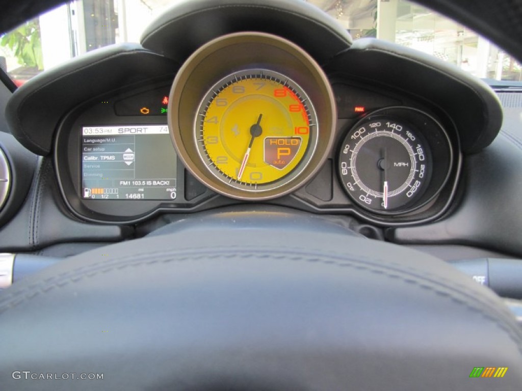 2009 Ferrari California Standard California Model Gauges Photos