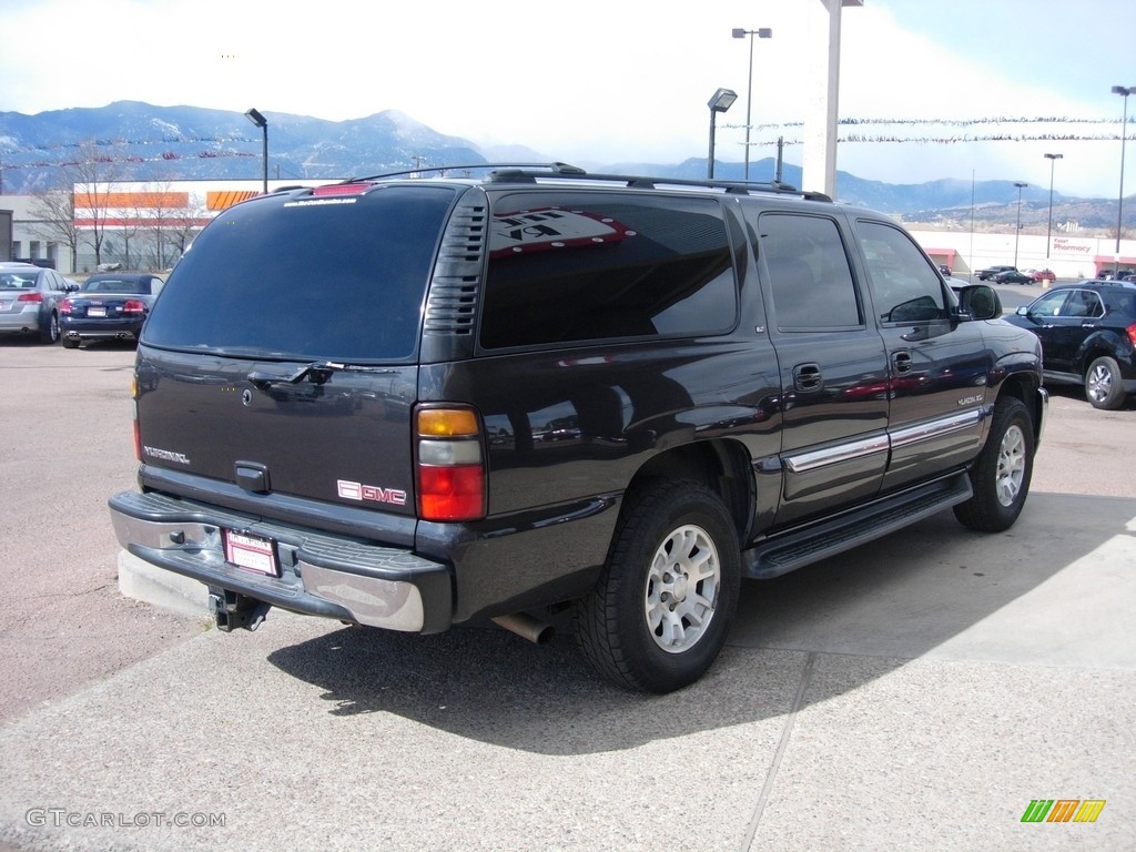2005 Yukon XL SLT 4x4 - Carbon Metallic / Pewter/Dark Pewter photo #5