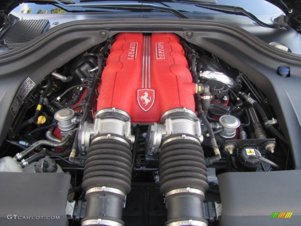 2009 Ferrari California Standard California Model Engine Photos