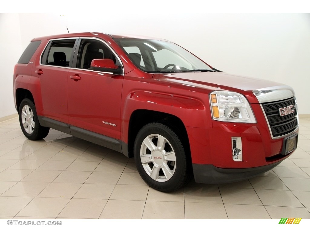 2013 Crystal Red Tintcoat GMC Terrain SLE AWD 111544284 Photo 12