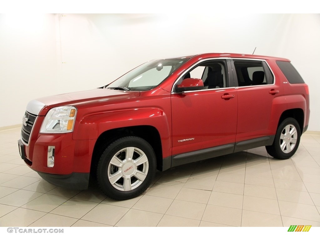 Crystal Red Tintcoat 2013 GMC Terrain SLE AWD Exterior Photo #111566242