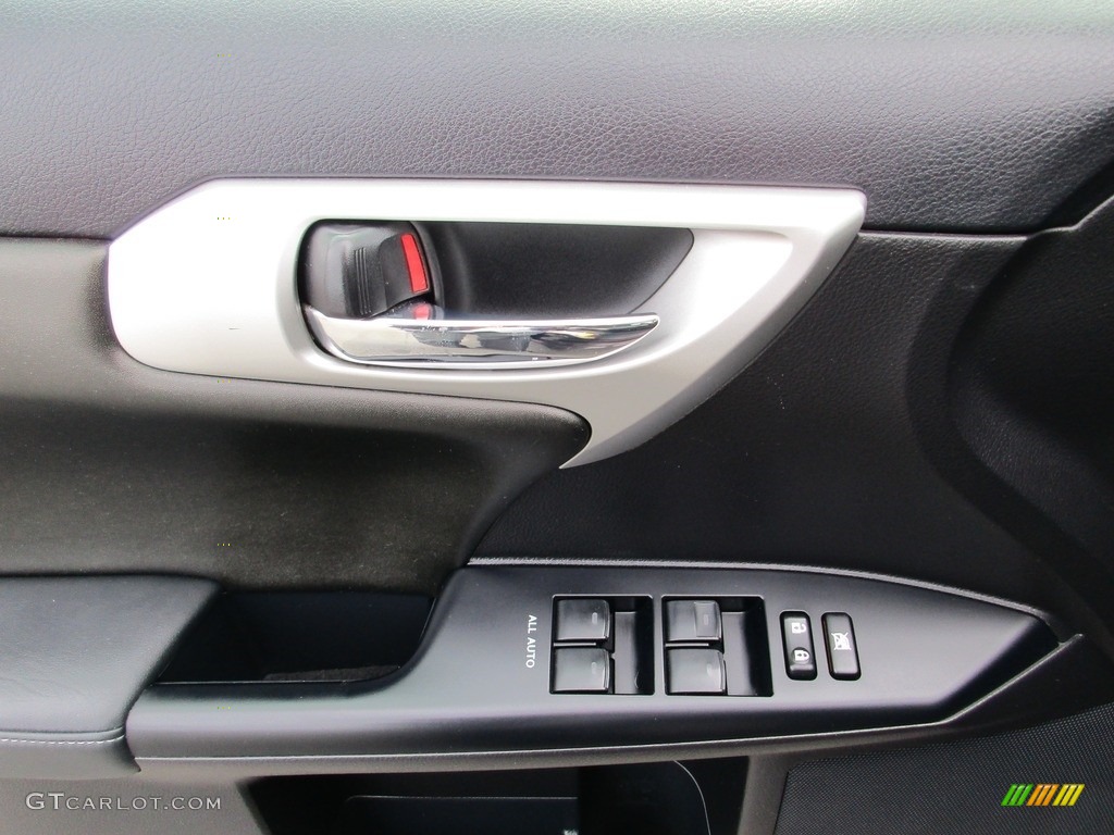 2011 CT 200h Hybrid Premium - Fire Agate Pearl / Black photo #10