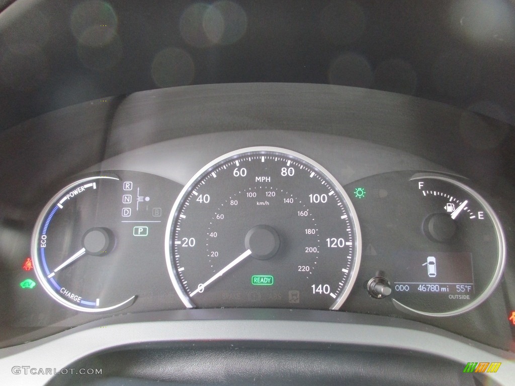 2011 CT 200h Hybrid Premium - Fire Agate Pearl / Black photo #12