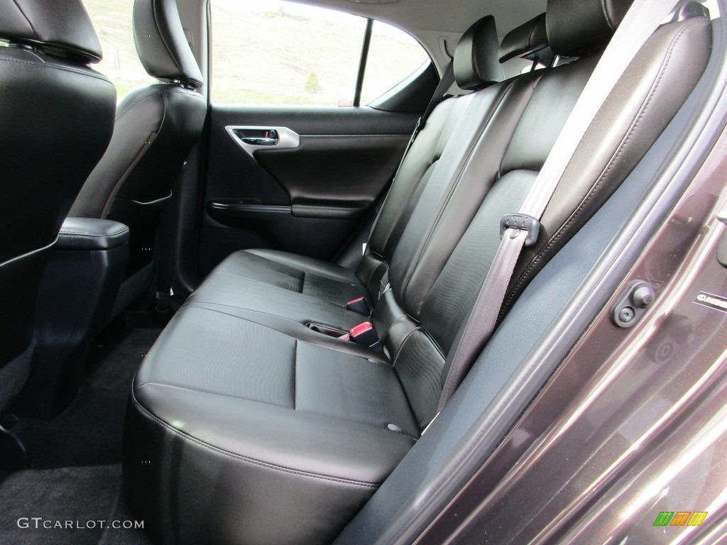 2011 CT 200h Hybrid Premium - Fire Agate Pearl / Black photo #21