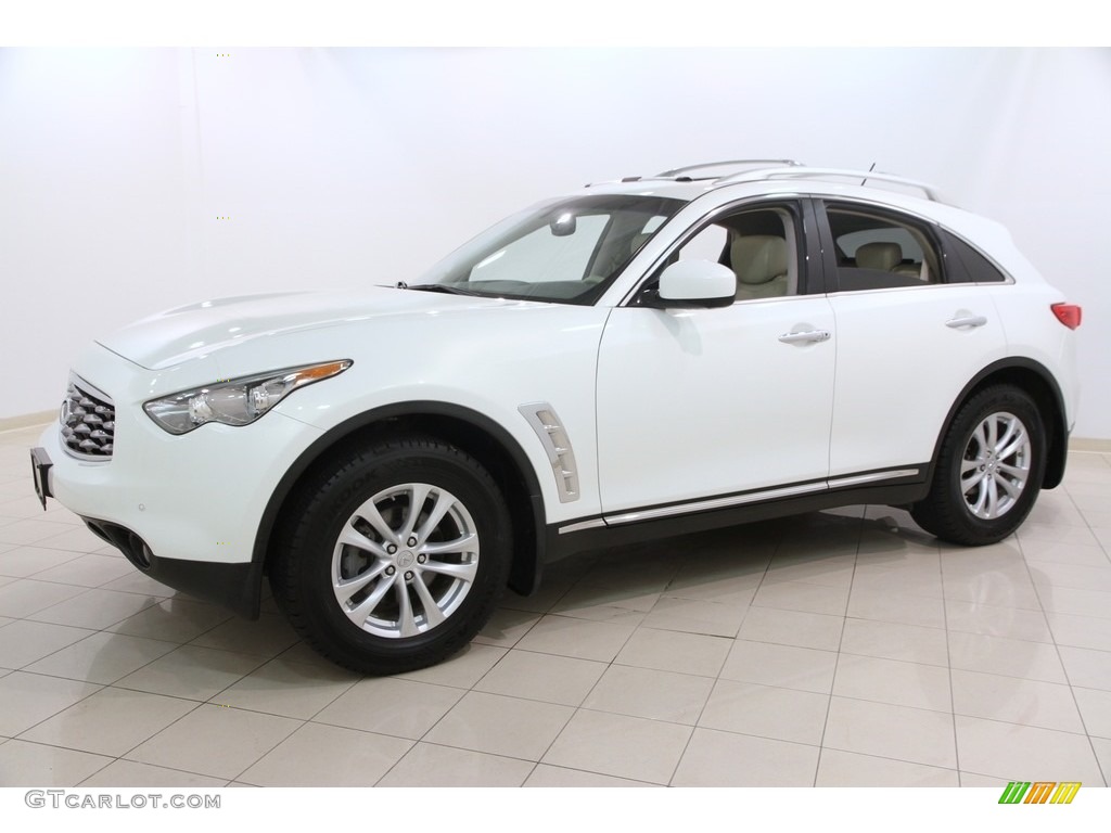 Moonlight White 2011 Infiniti FX 35 AWD Exterior Photo #111566575