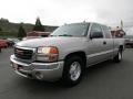 2005 Silver Birch Metallic GMC Sierra 1500 SLE Extended Cab  photo #3