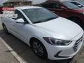 2017 White Hyundai Elantra SE  photo #1