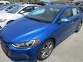 2017 Electric Blue Hyundai Elantra Limited  photo #2
