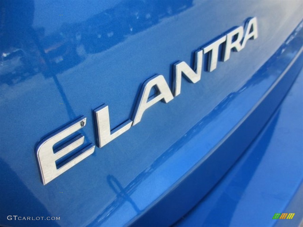 2017 Elantra Limited - Electric Blue / Gray photo #5