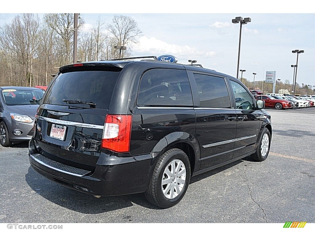 2013 Town & Country Touring - True Blue Pearl / Black/Light Graystone photo #3