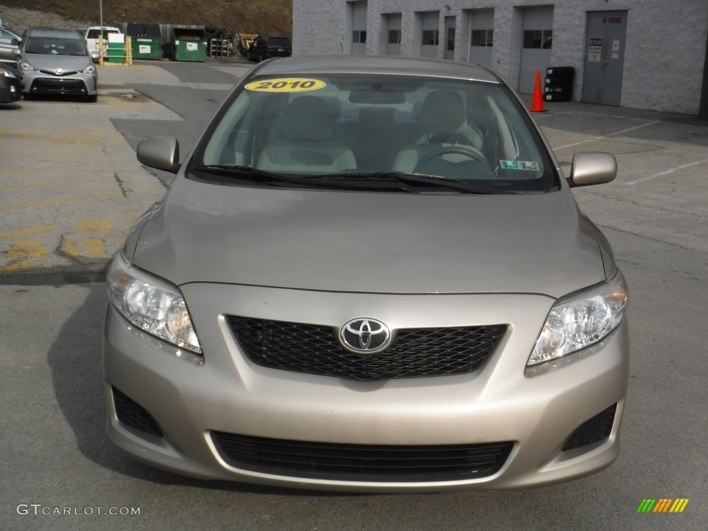 2010 Corolla LE - Desert Sand Metallic / Bisque photo #3