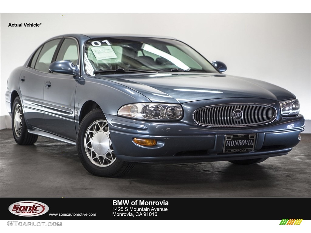 2001 LeSabre Custom - Titanium Blue Metallic / Medium Gray photo #1