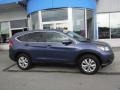 2014 Twilight Blue Metallic Honda CR-V EX AWD  photo #2