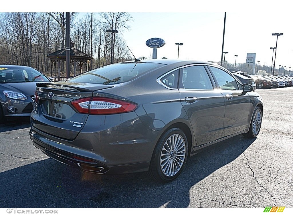 2015 Fusion Titanium - Magnetic Metallic / Charcoal Black photo #3