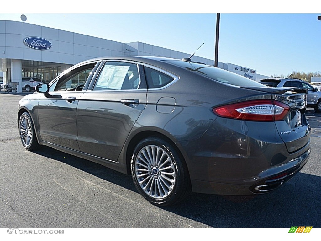 2015 Fusion Titanium - Magnetic Metallic / Charcoal Black photo #5