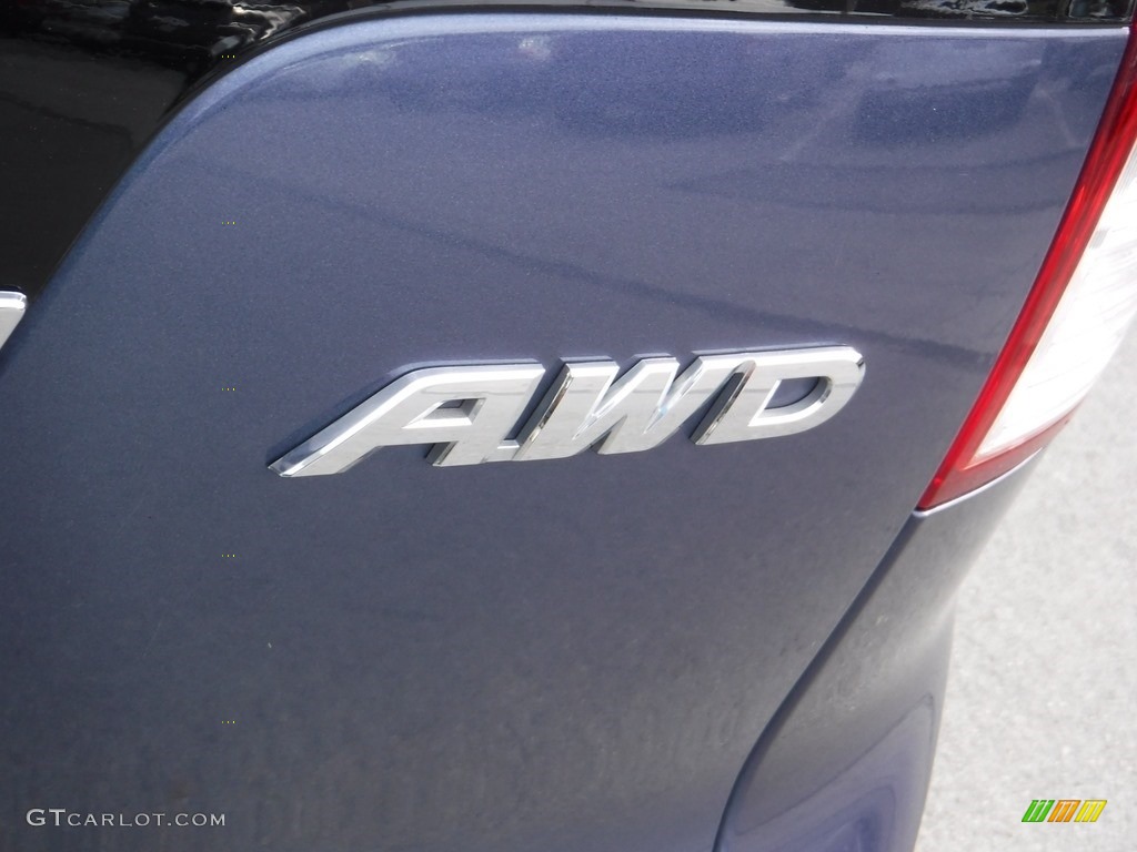 2014 CR-V EX AWD - Twilight Blue Metallic / Gray photo #8