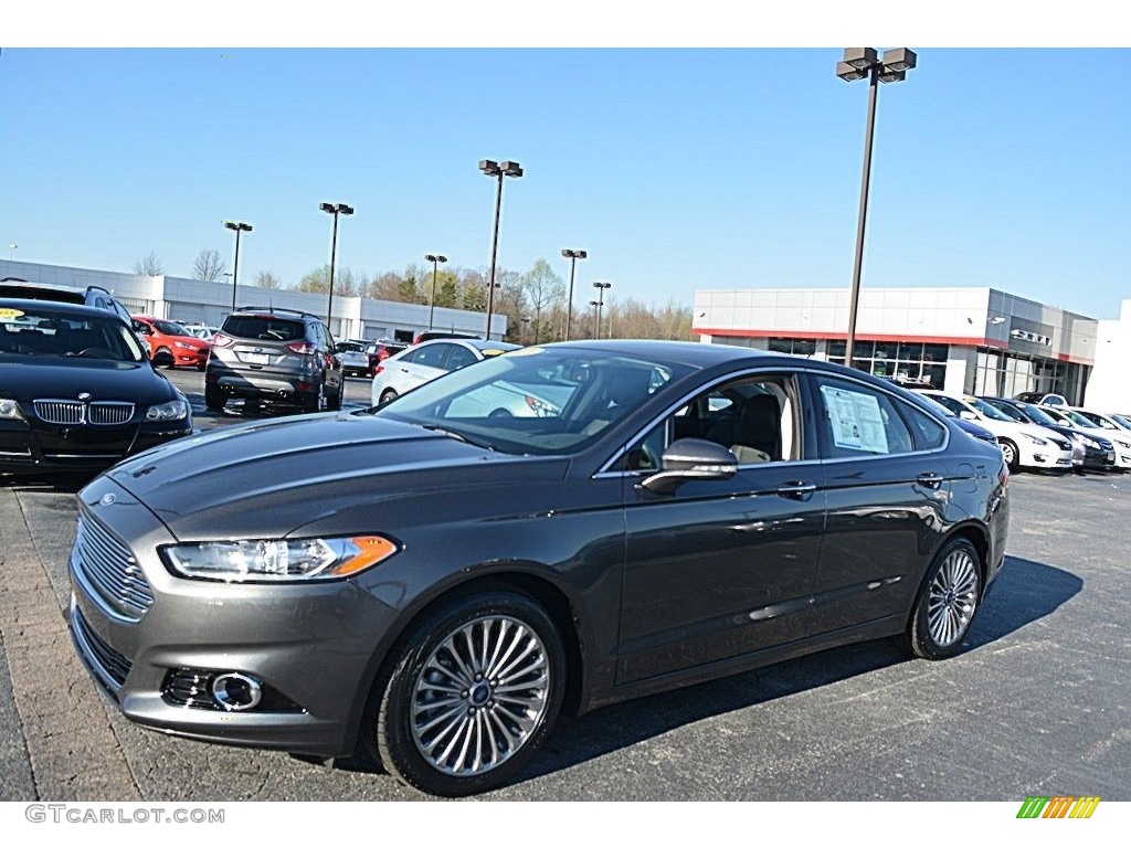 2015 Fusion Titanium - Magnetic Metallic / Charcoal Black photo #7