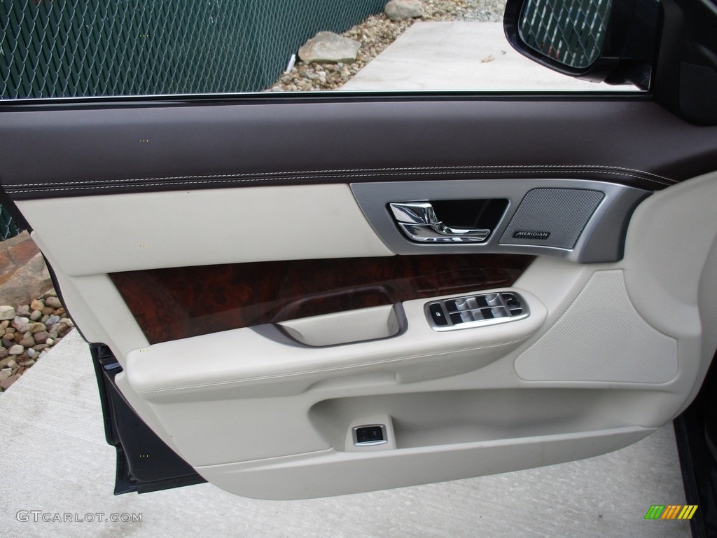 2015 XF 3.0 AWD - Dark Sapphire Metallic / Ivory/Truffle photo #11