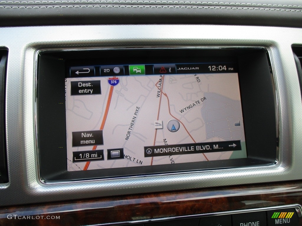 2015 XF 3.0 AWD - Dark Sapphire Metallic / Ivory/Truffle photo #17