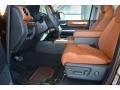 2016 Toyota Tundra 1794 Black/Brown Interior Front Seat Photo