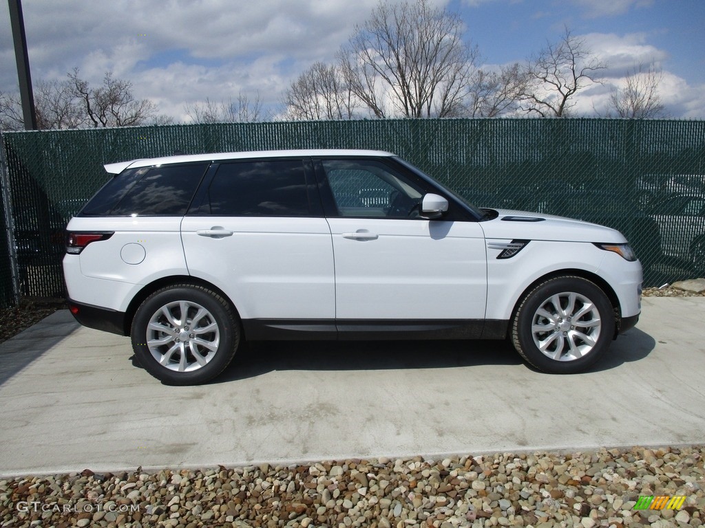 2016 Range Rover Sport HSE - Yulong White Metallic / Ebony/Cirrus photo #2