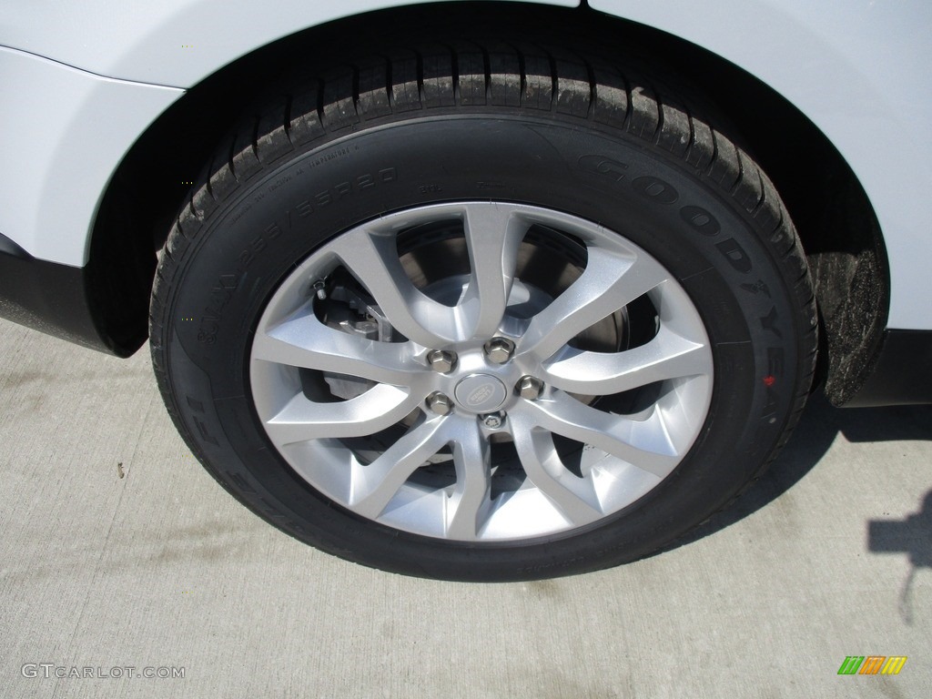 2016 Range Rover Sport HSE - Yulong White Metallic / Ebony/Cirrus photo #3