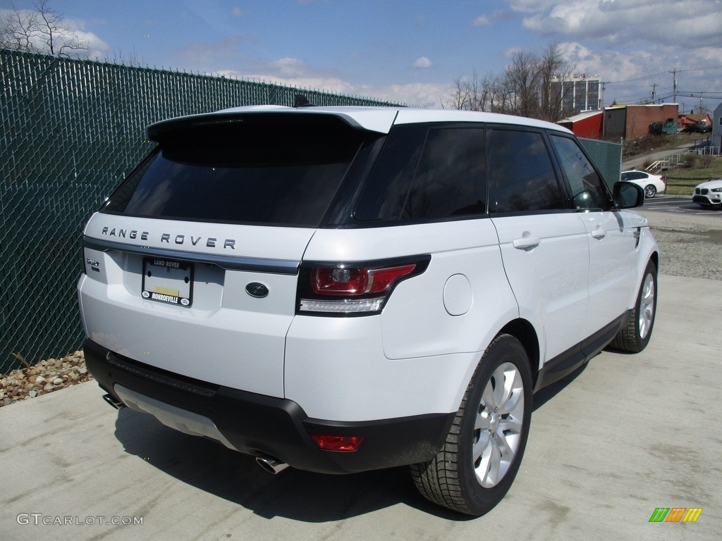 2016 Range Rover Sport HSE - Yulong White Metallic / Ebony/Cirrus photo #4
