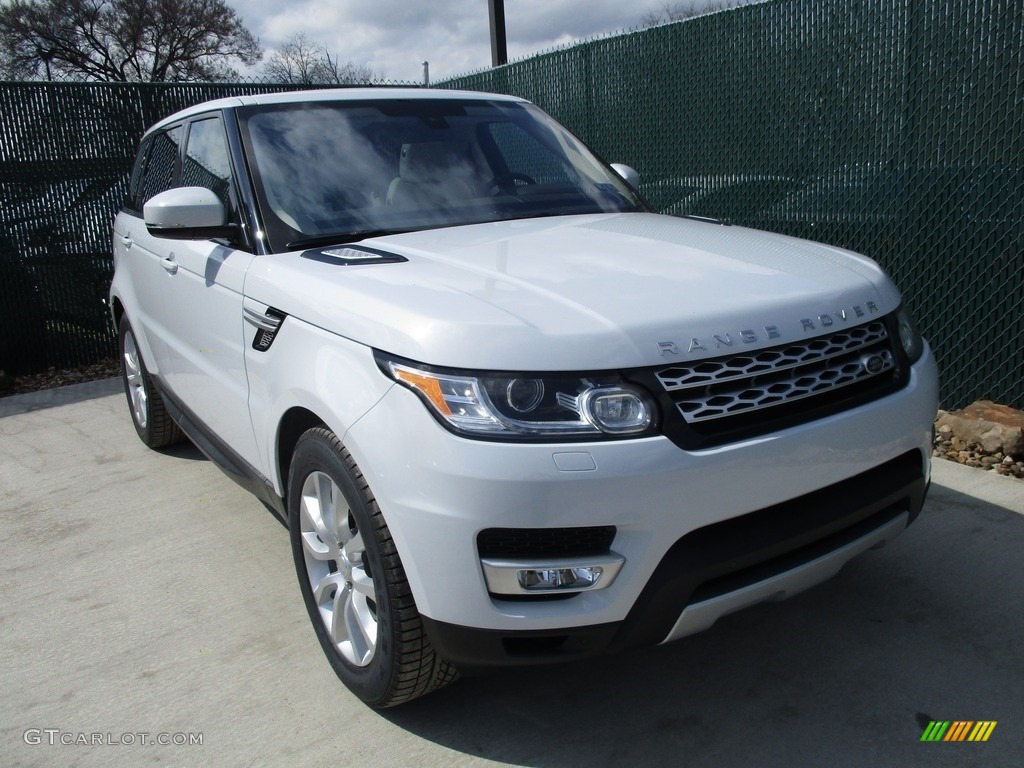 2016 Range Rover Sport HSE - Yulong White Metallic / Ebony/Cirrus photo #5