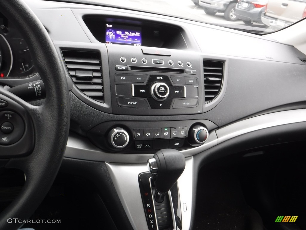 2013 CR-V LX AWD - Mountain Air Metallic / Black photo #15