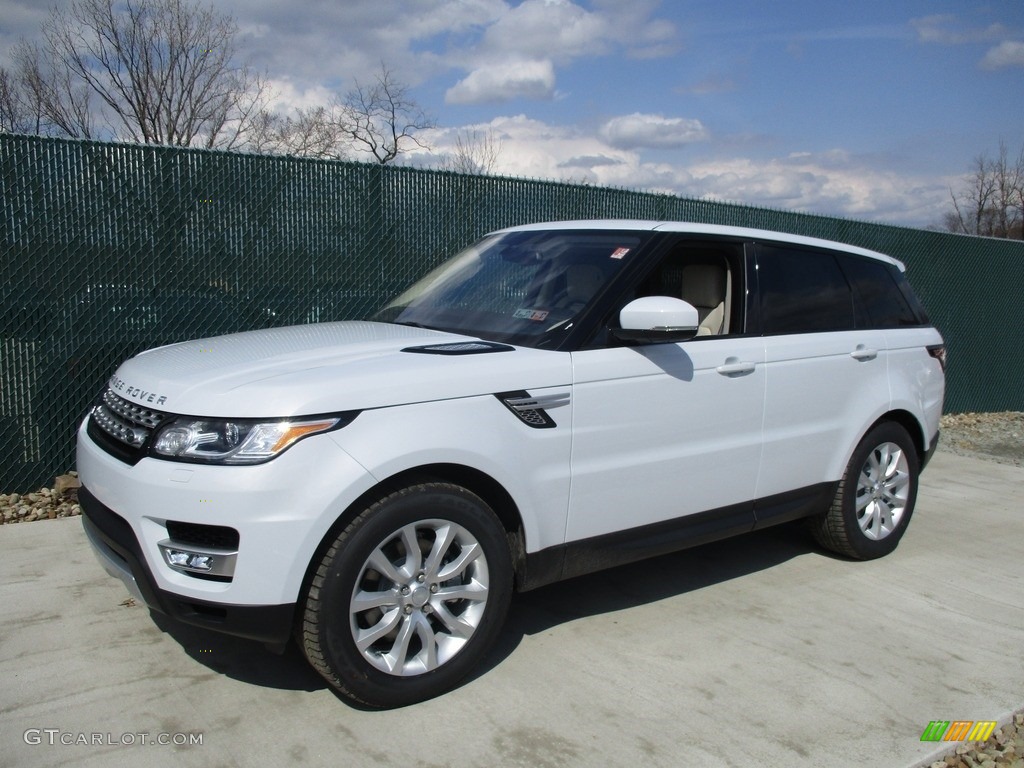 2016 Range Rover Sport HSE - Yulong White Metallic / Ebony/Cirrus photo #8