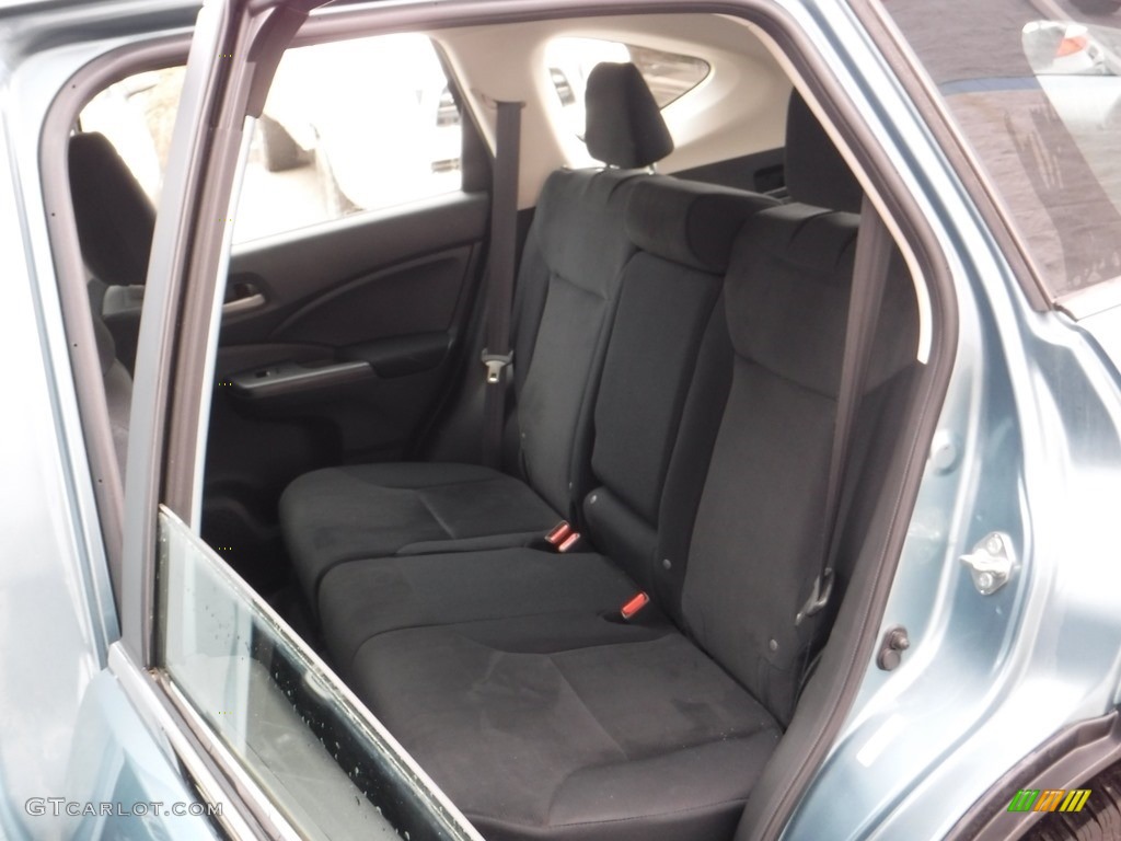 2013 CR-V LX AWD - Mountain Air Metallic / Black photo #17