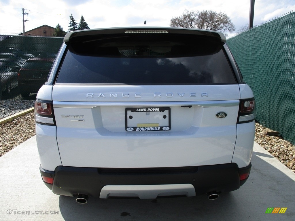 2016 Range Rover Sport HSE - Yulong White Metallic / Ebony/Cirrus photo #9