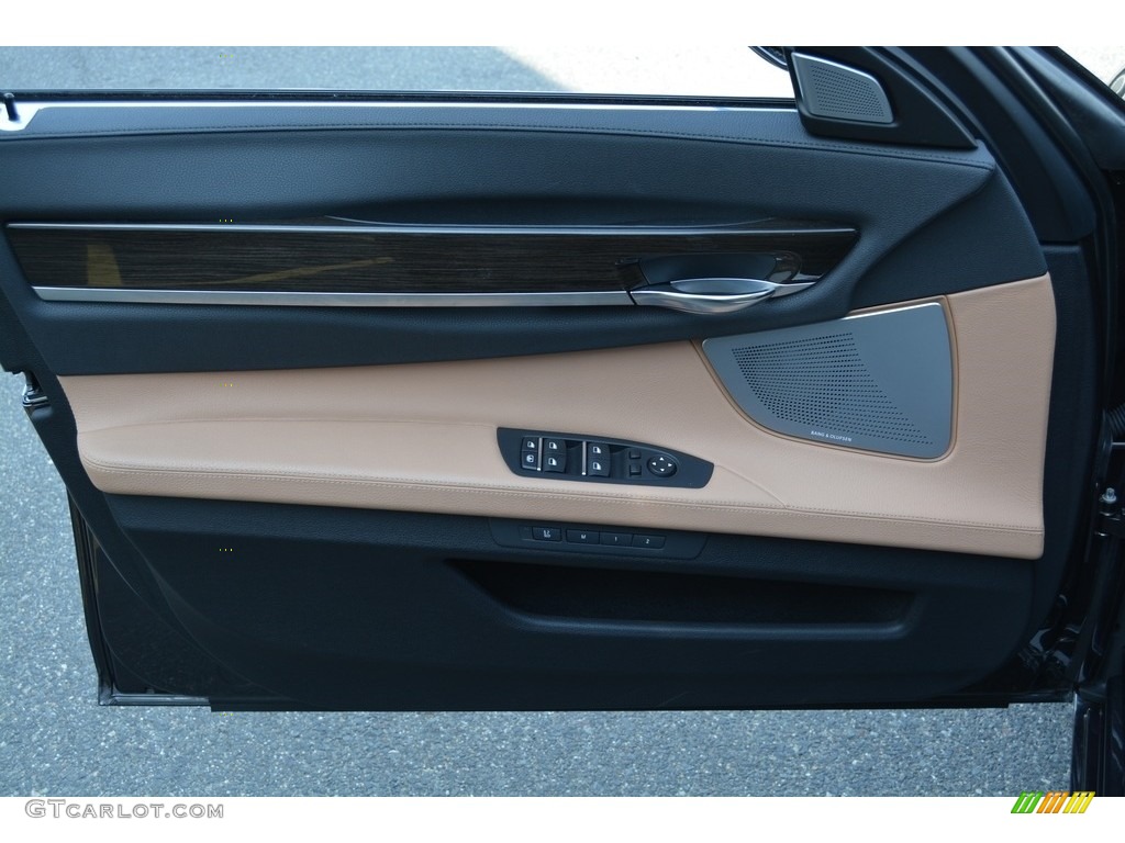 2015 7 Series 740Ld xDrive Sedan - Dark Graphite Metallic / Saddle/Black photo #8