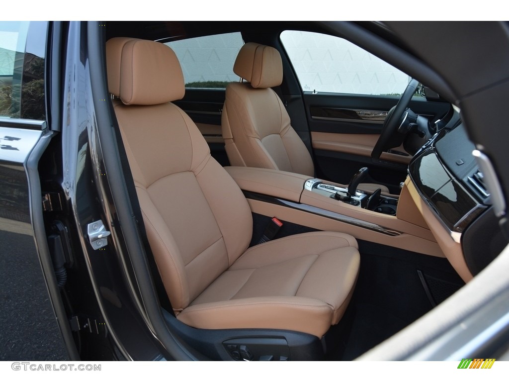 2015 7 Series 740Ld xDrive Sedan - Dark Graphite Metallic / Saddle/Black photo #29