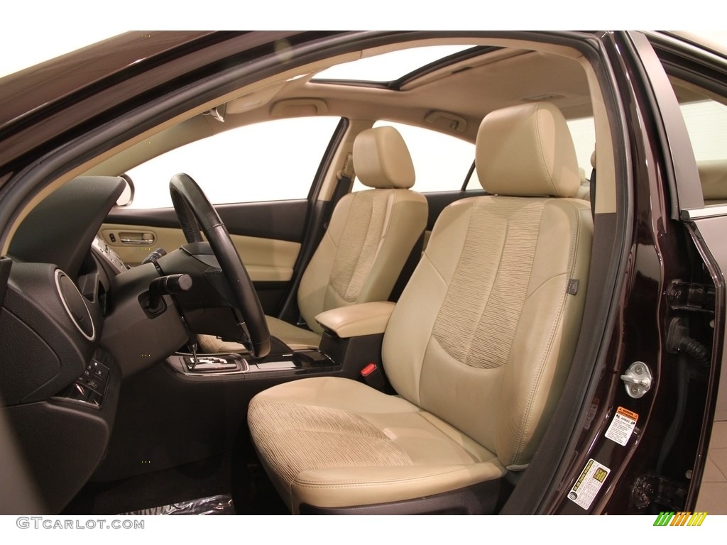 2009 MAZDA6 i Touring - Black Cherry Metallic / Beige photo #5