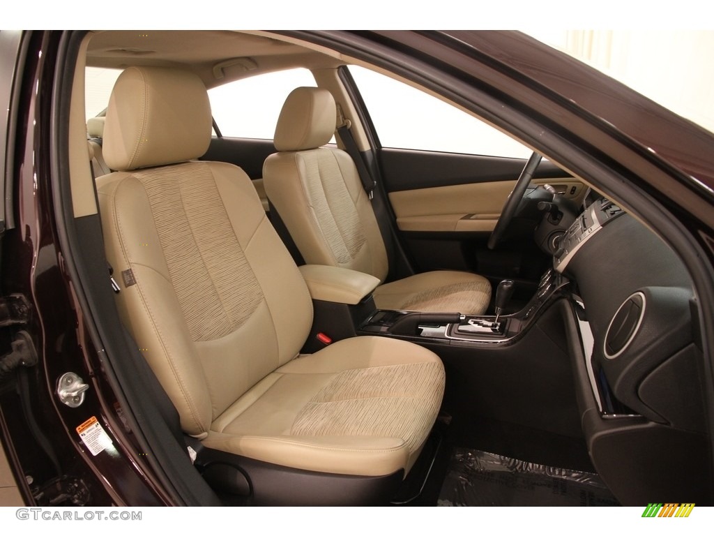 2009 MAZDA6 i Touring - Black Cherry Metallic / Beige photo #11